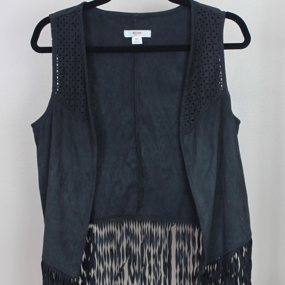 Mossimo Fringe Vest